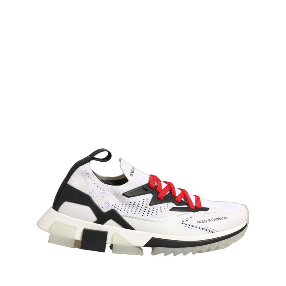 Dolce & Gabbana White SORRENTO Sport Stretch Sneakers Men's Shoes
